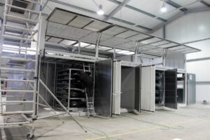 Industrial Container im neuen FENECON Produktionsstandort in Künzing